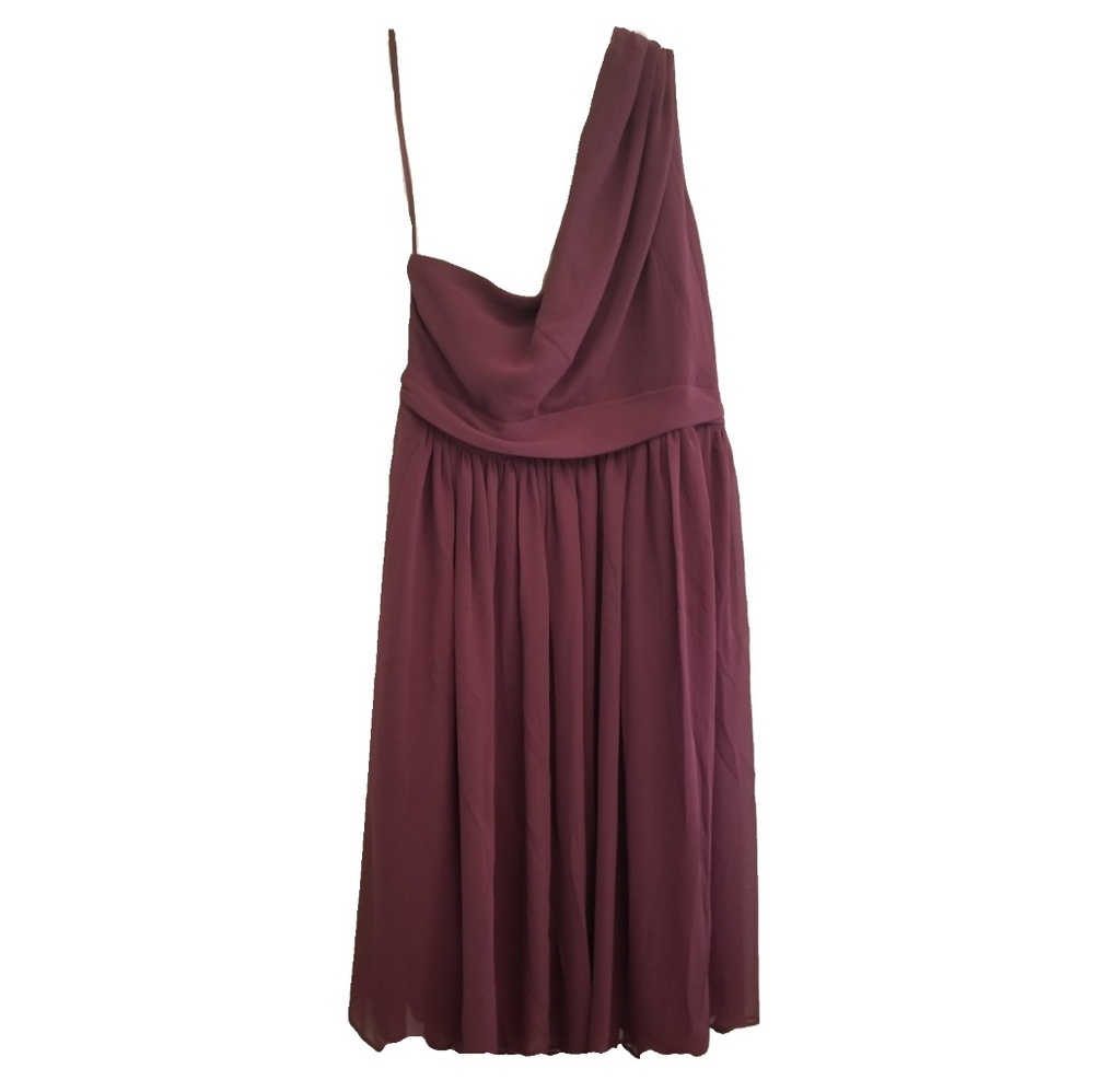 Chiffon One-Shoulder Party/Holiday/Prom Dress